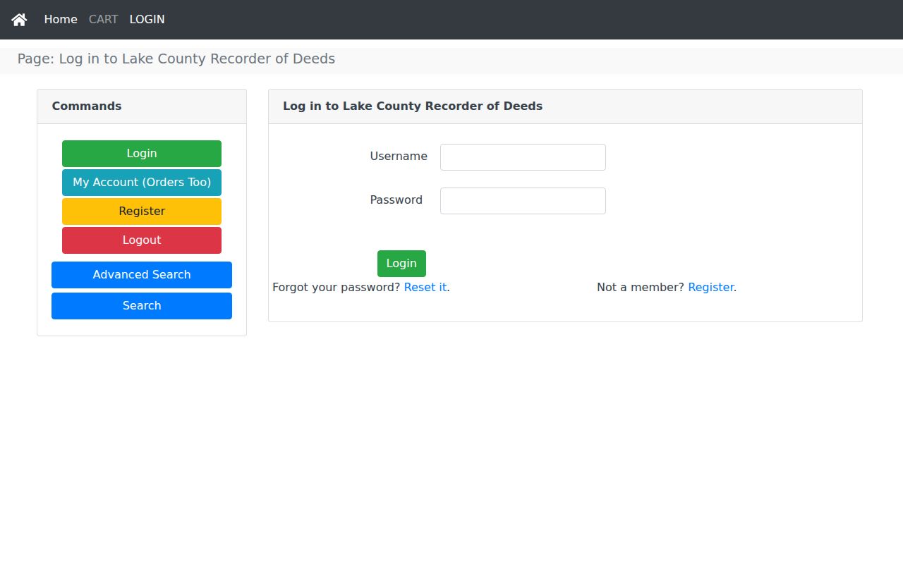 Crown Point residents directory grantor grantee deed index